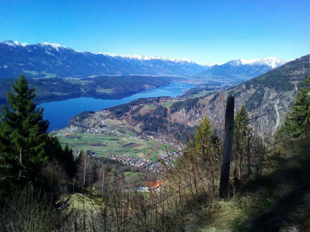 Ferienwohnung Resi Mit Traumhaftem Seepanorama Steindorf am Ossiacher See Zewnętrze zdjęcie